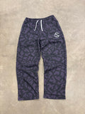 Purple Giraffe Tracksuit Pants